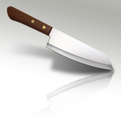 7'' Cook Knife Wood Handle