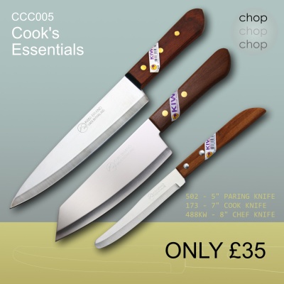 Kiwi Brand 3 knife deal - cooks essentials